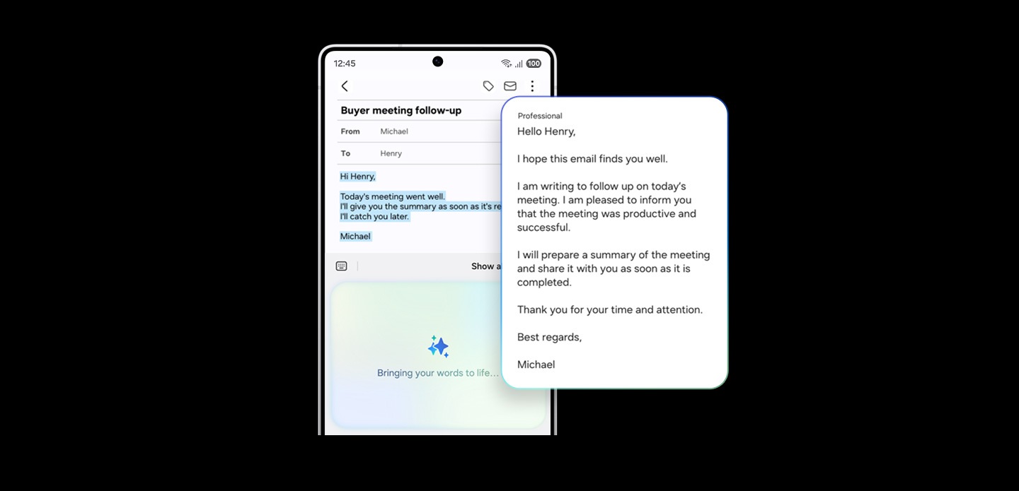 Find the words you need with Writing Assist