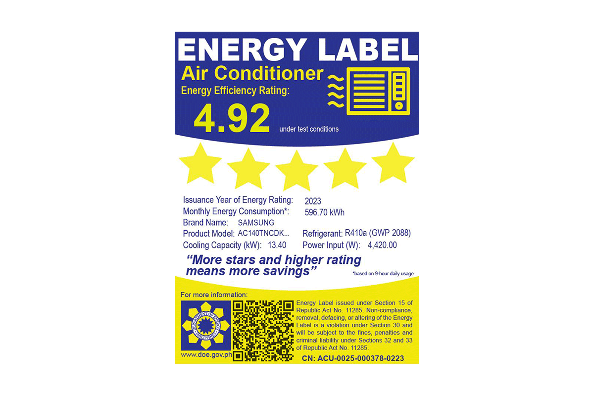 Energy Label