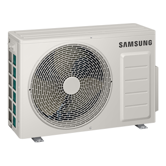 FJM AJ5000D Premium Outdoor Unit R32 L-Perspective Beige 