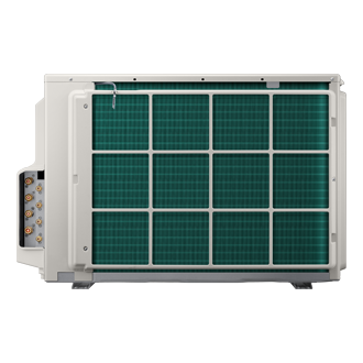 FJM AJ5000D Premium Outdoor Unit R32 Back Beige 