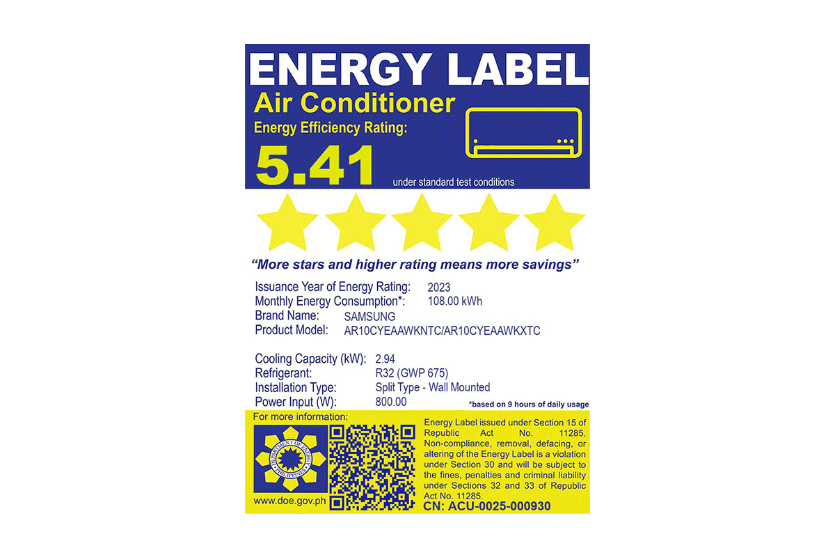 Energy Label