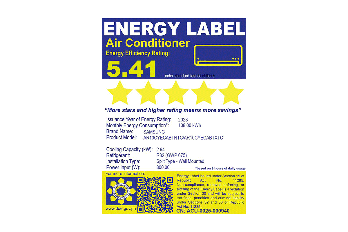 Energy Label