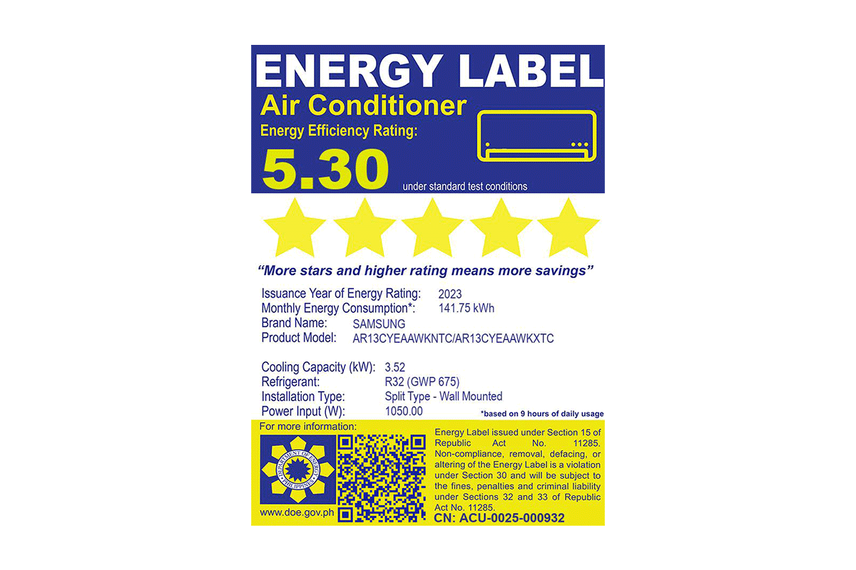 Energy Label