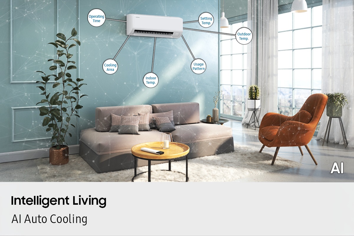 Intelligent living. AI Auto Cooling.