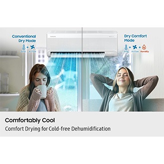 Comfortably Cool. Comfort Drying for Cold-free Dehumidification.
