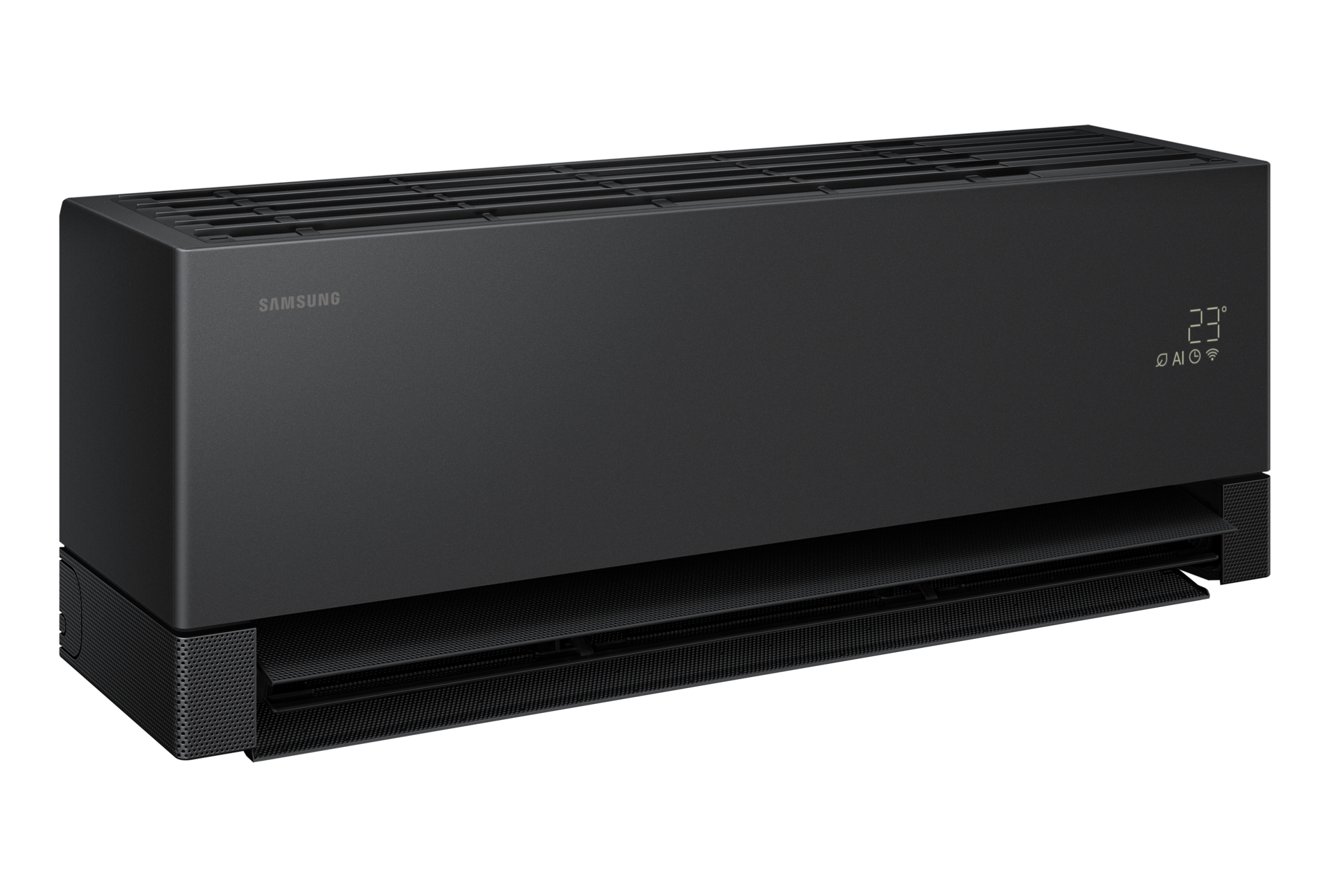Bespoke AI WindFree™ Wall-mount Air Conditioner AI Motion AR80H L-Perspective-Open Black 