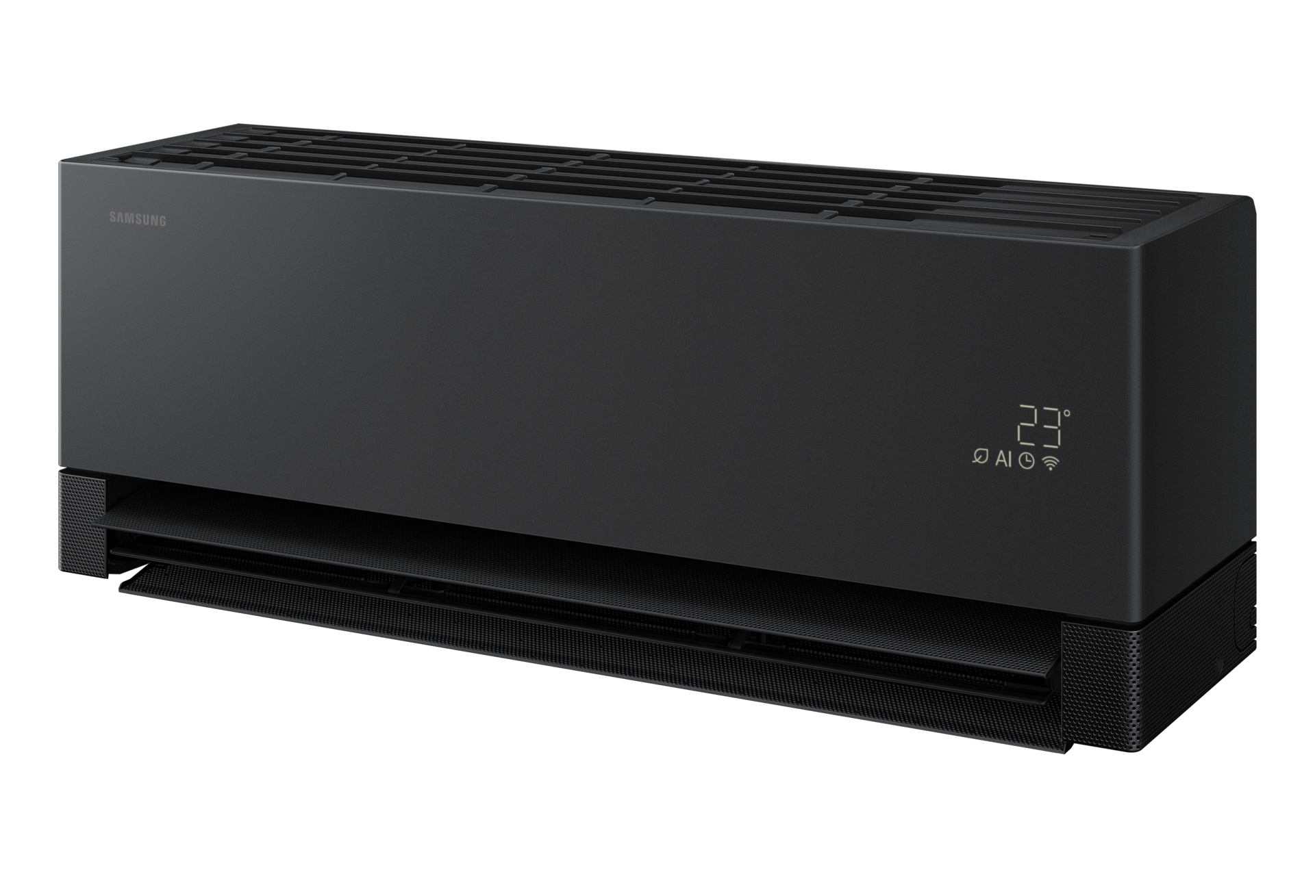 Bespoke AI WindFree™ Wall-mount Air Conditioner AI Motion AR80H R-Perspective-Open Black 