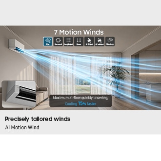 Precisely tailored winds. AI Motion Wind.