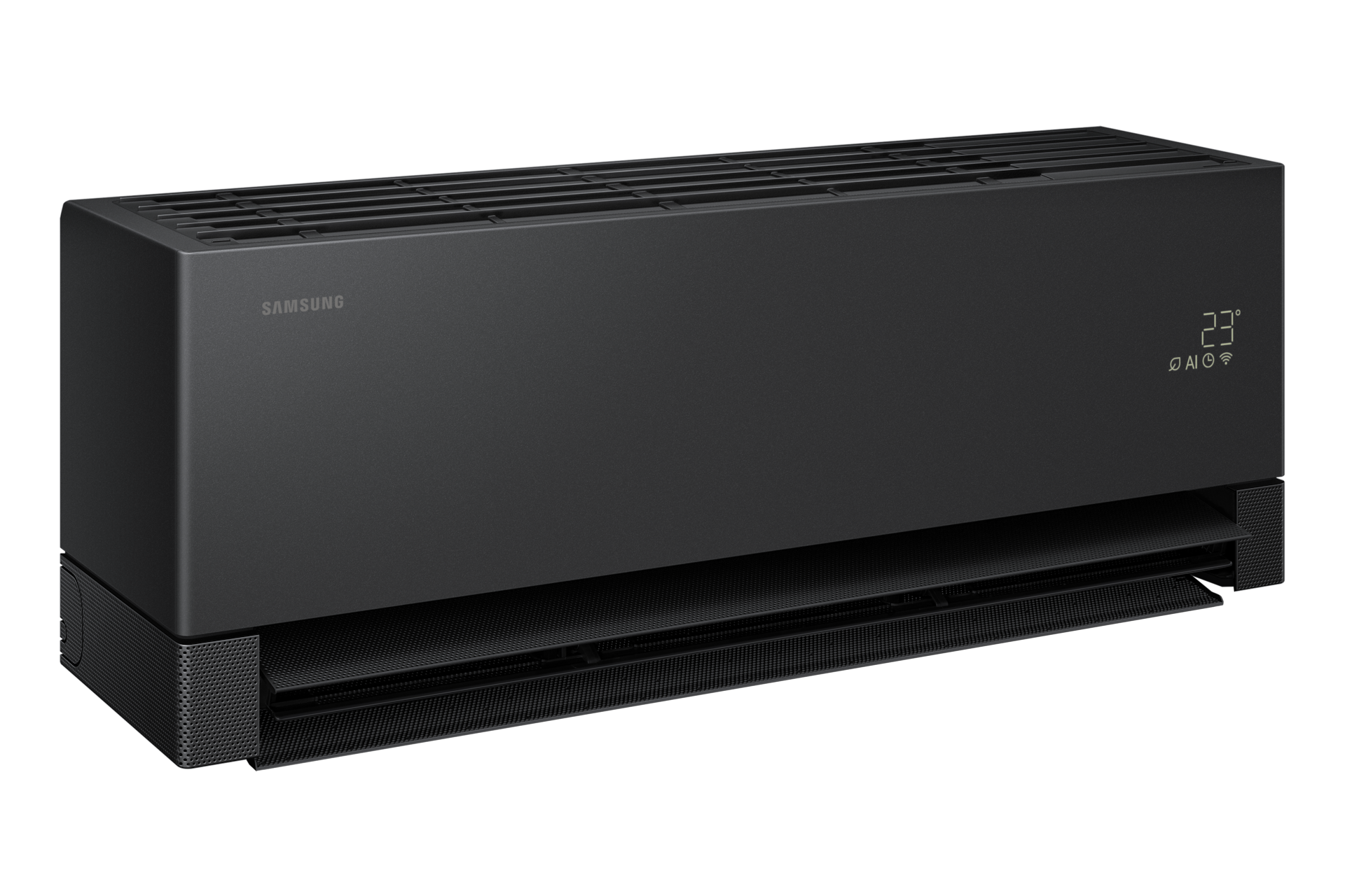Bespoke AI WindFree™ Wall-mount Air Conditioner AI Motion AR80H L-Perspective-Open Black 