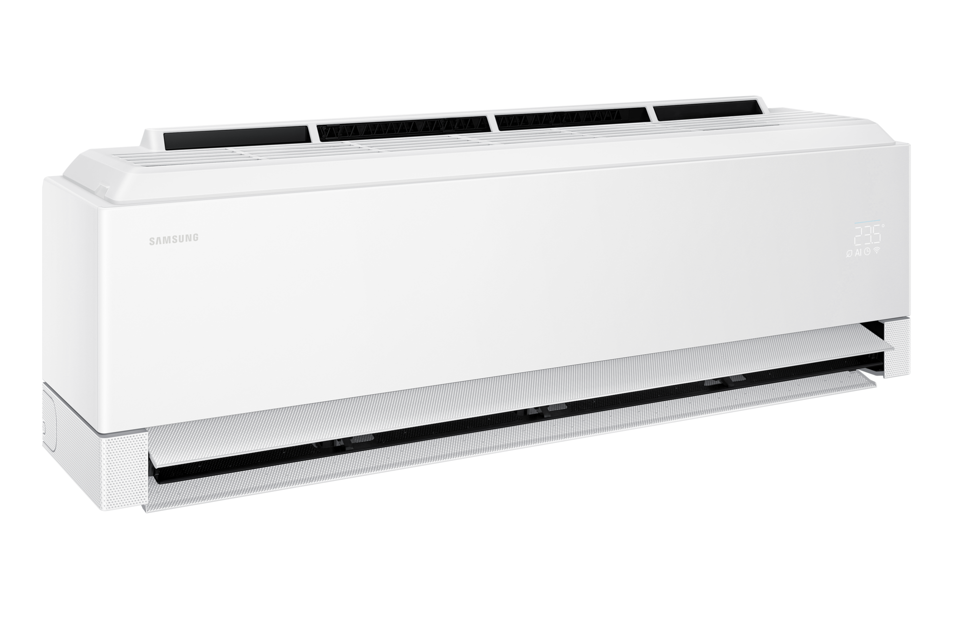 WindFree™ Wall-mount Air Conditioner Premium Plus 2.5HP L-Perspective-Open White 