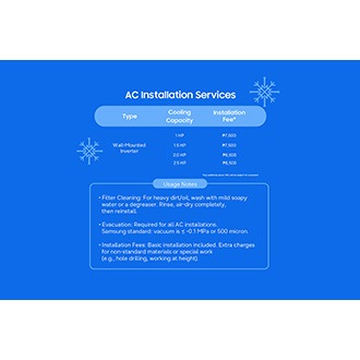 AC Installation Services