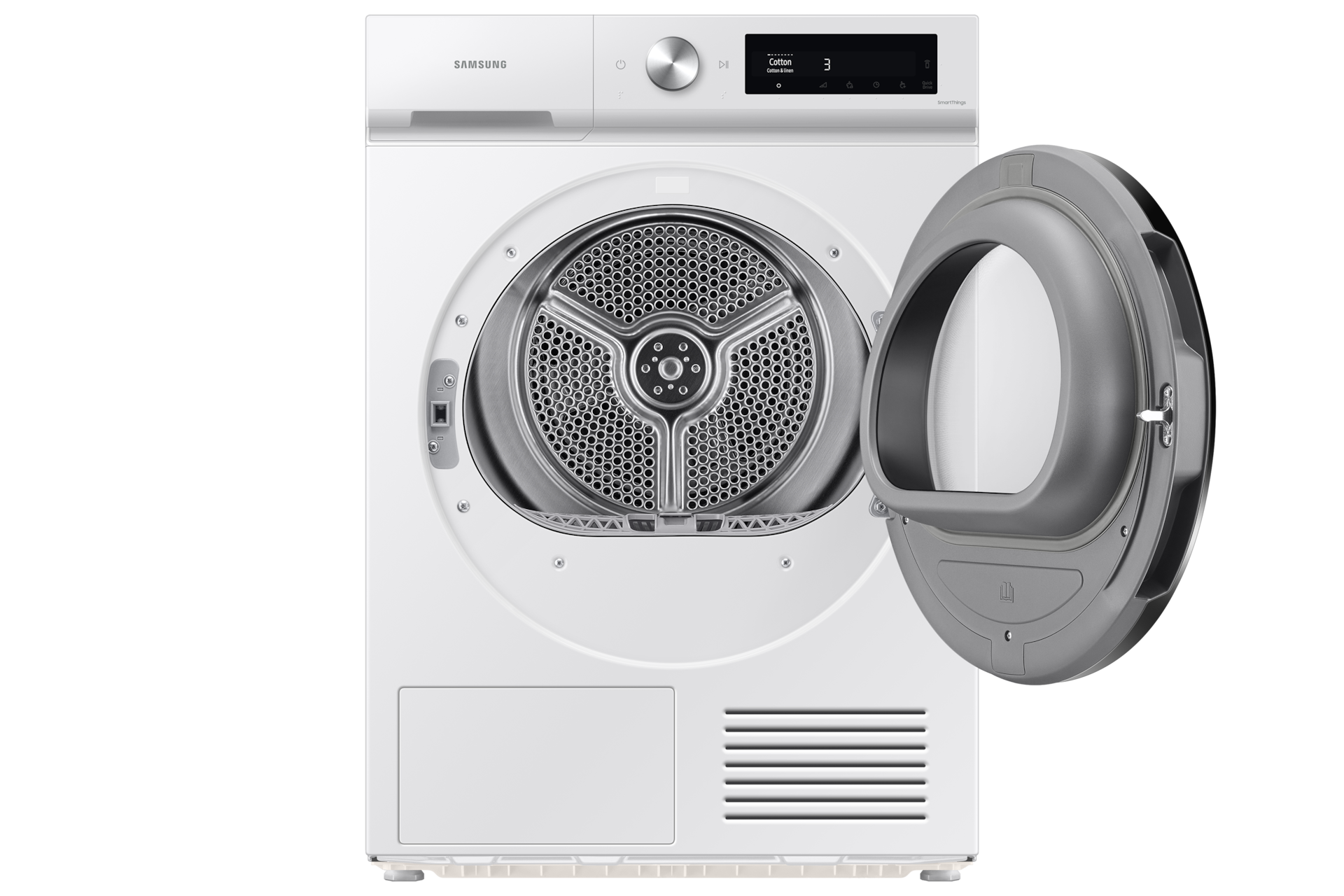 9 kg Laundry Front-load Dryers A+++ Energy Efficiency Front-Open White 
