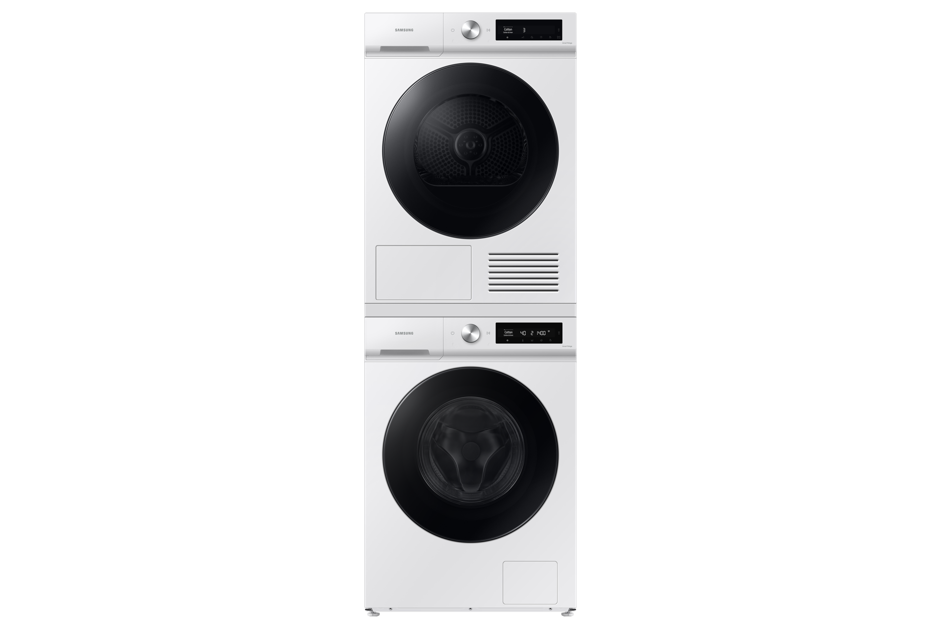9 kg Laundry Front-load Dryers A+++ Energy Efficiency Stack-Front-Door-Closed White 