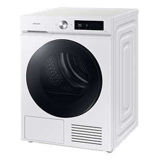 9 kg Laundry Front-load Dryers A+++ Energy Efficiency R-Perspective White 