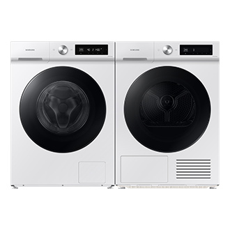 9 kg Laundry Front-load Dryers A+++ Energy Efficiency Front-Pair White 