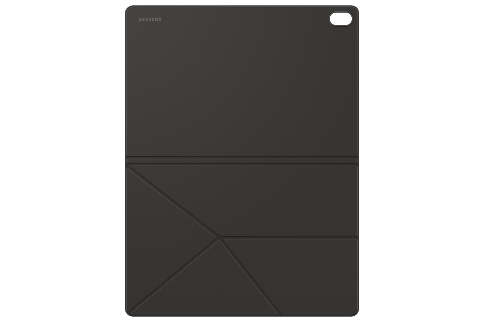 Galaxy Tab S12+ Book Cover Back Black 