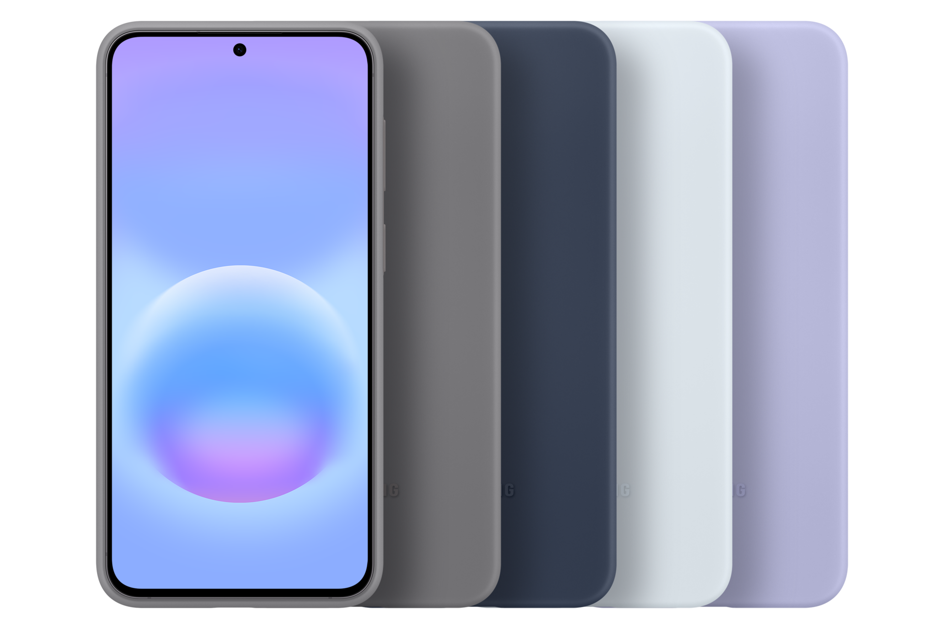 Galaxy A57 5G Silicone Case Set Gray 