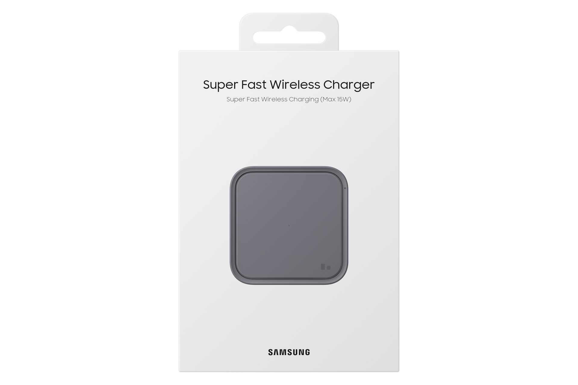 Super Fast Wireless Charger Package Dark Gray 