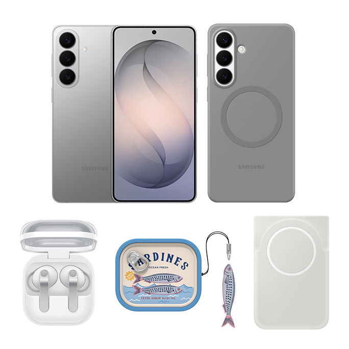 Galaxy S26+ 512GB & Buds4 Pro Silver pack Silver Shadow