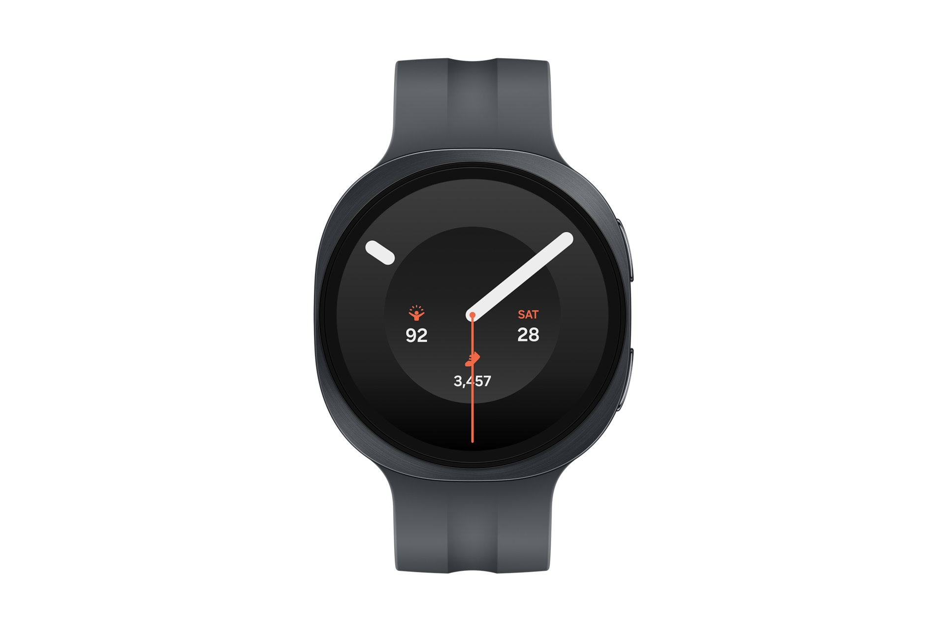 Galaxy Watch9 (LTE, 44 mm) Front2 Graphite 