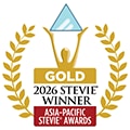 2026 Gold Stevie® Winner Logo