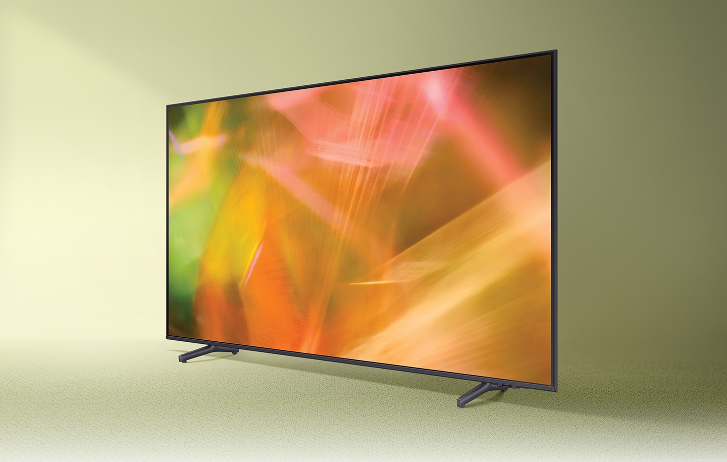 AU8000 displays intricately blended color graphics which demonstrate vivid crystal color.