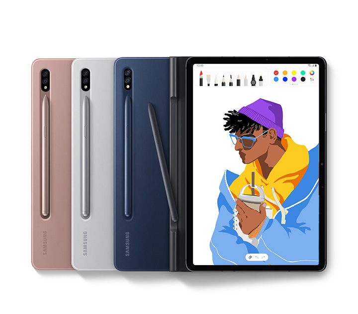 GalaxyTab S7+5G 8GB/256GB キーボードカバー(ペン無し) Amazon.com