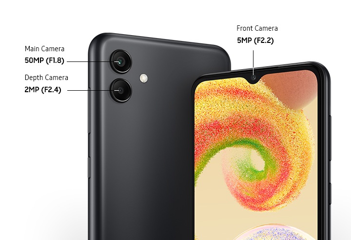Galaxy A04 64GB (SM-A045FZKGPHL) Specs | Samsung Philippines