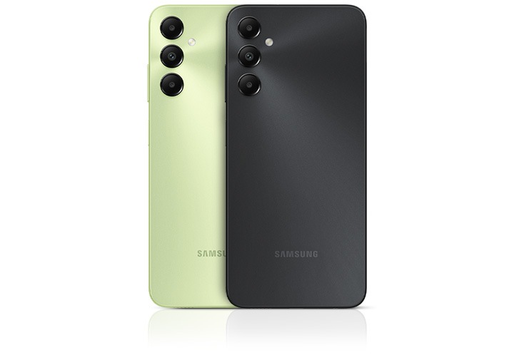 Checkout the Samsung Galaxy A05s in the stylish black & Light Green color in the Philippines.