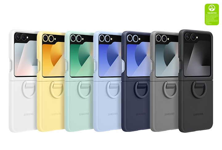 Silicone Case for Galaxy Z Flip7 FE, Z Flip6 Mint | Samsung 