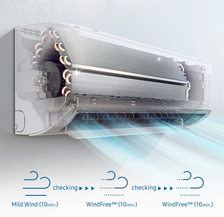 Mode Ac Samsung Ac Heat And Cool WindFree™ Wall-mount Air