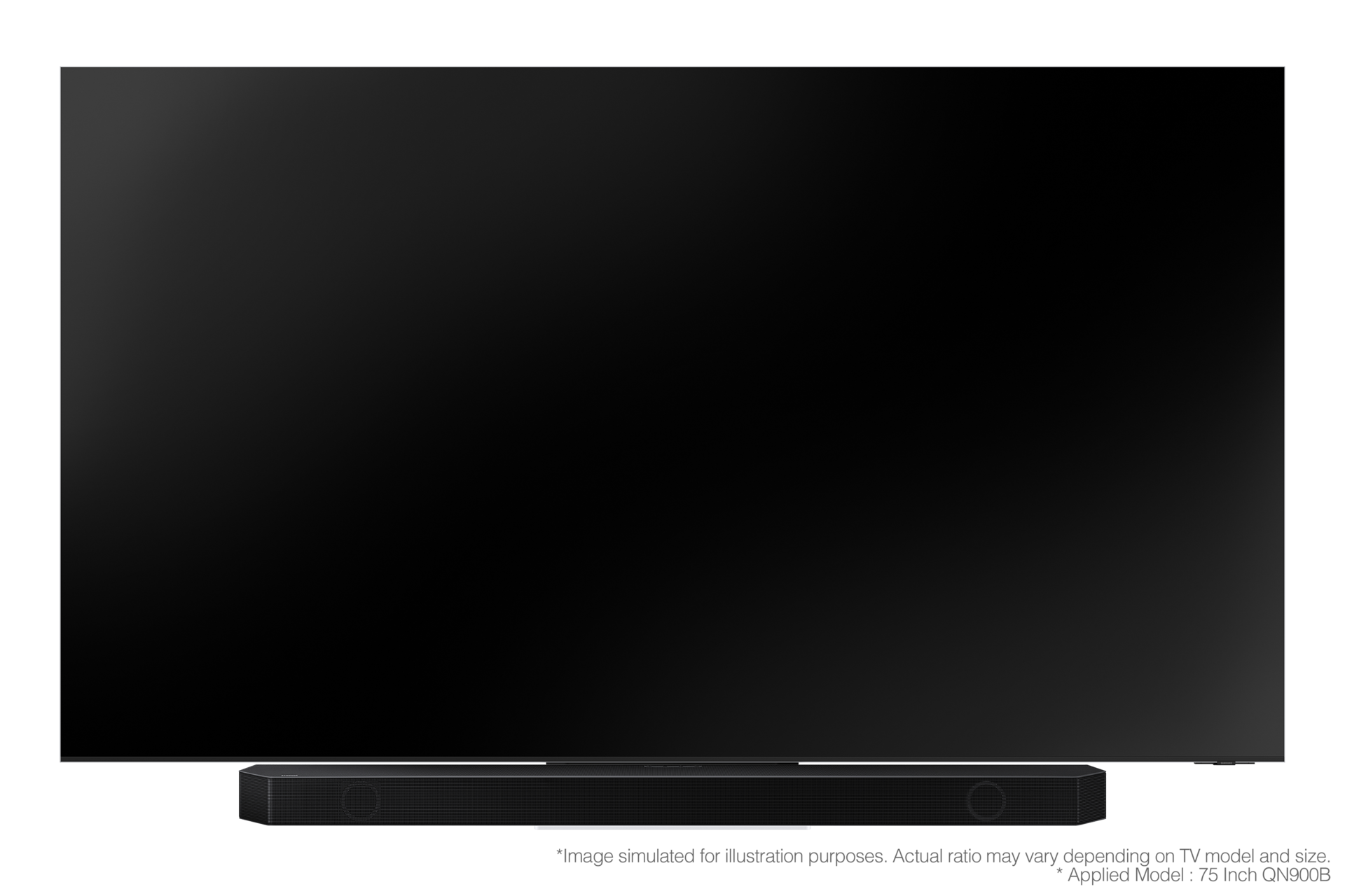 with-tv-front Black