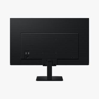 Rear of black 27 inch Samsung Smart Monitor M5.