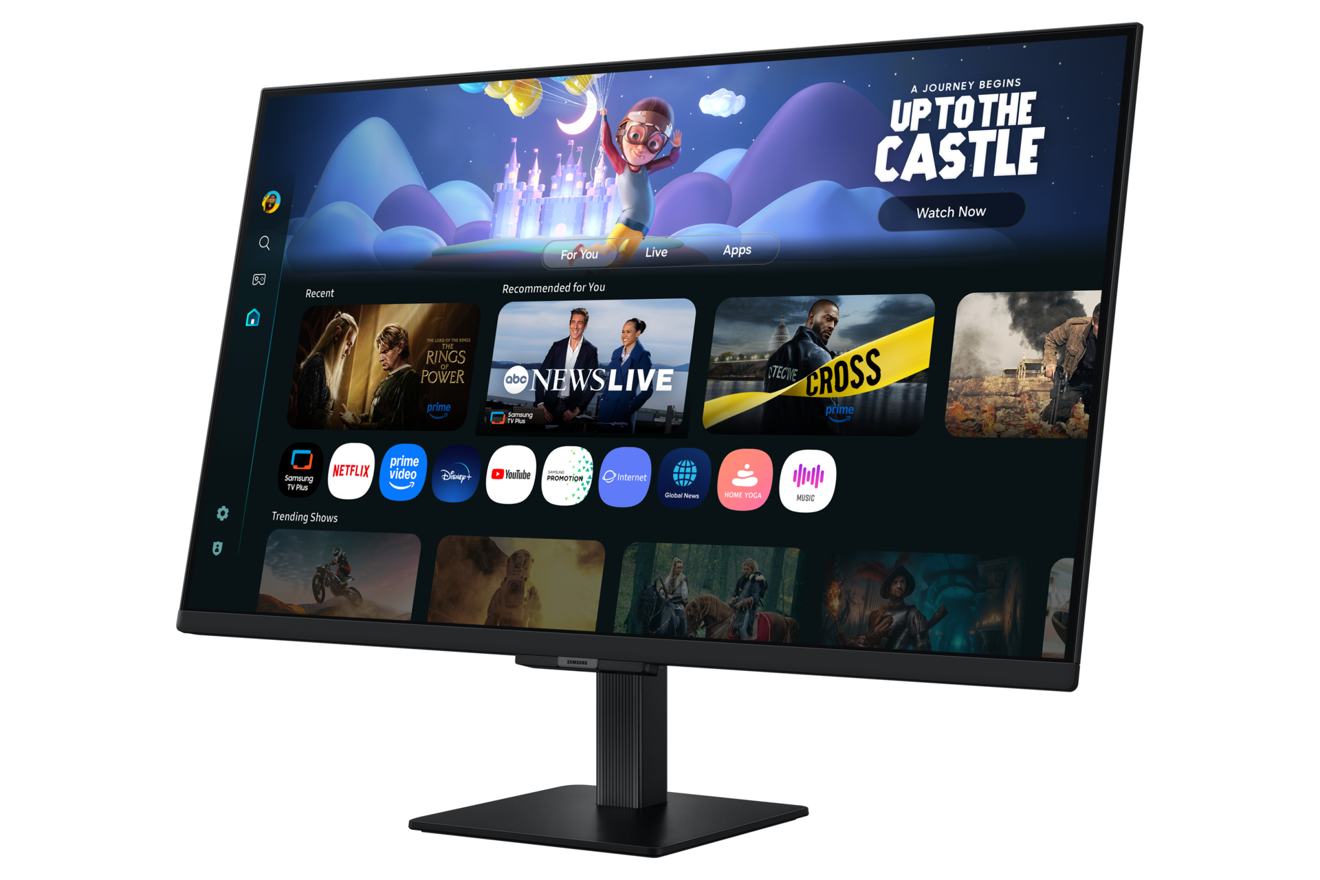 Smart Monitor M5 M50F FHD Low-Dynamic Black 