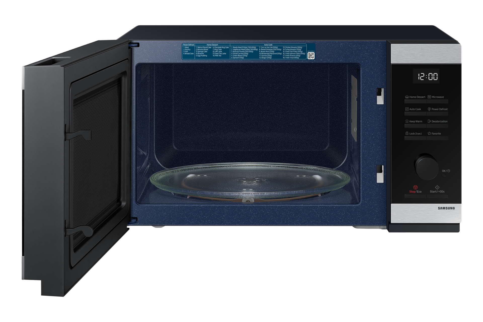 Solo Microwave Oven MS32DG4504ATTC Power Defrost 32L Stainless Steel