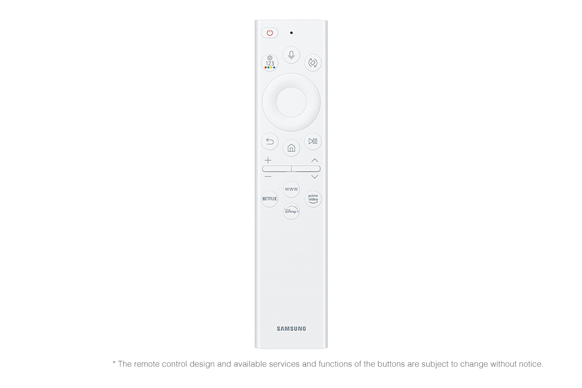 Samsung Solarcell remote which can control Samsung 2022 The Frame LS03B