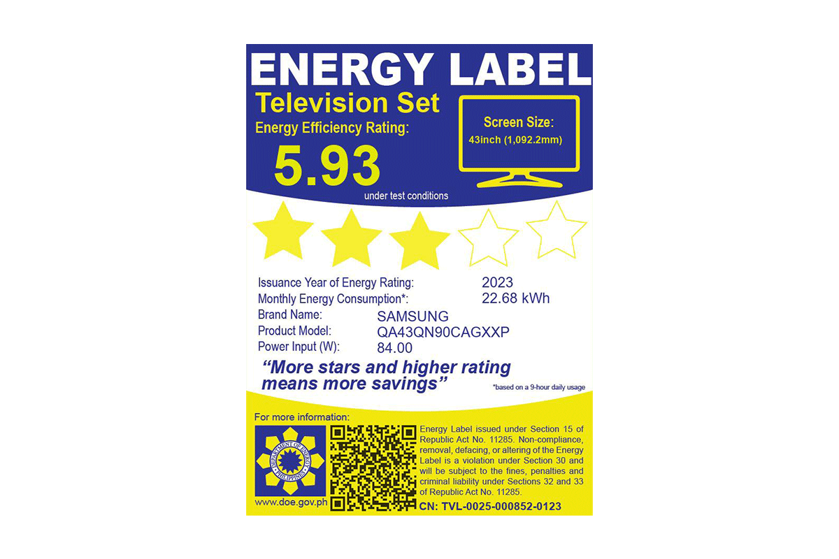 Energy Label