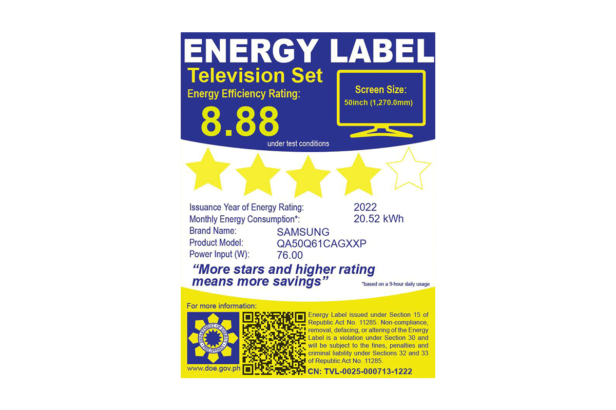 Energy Label