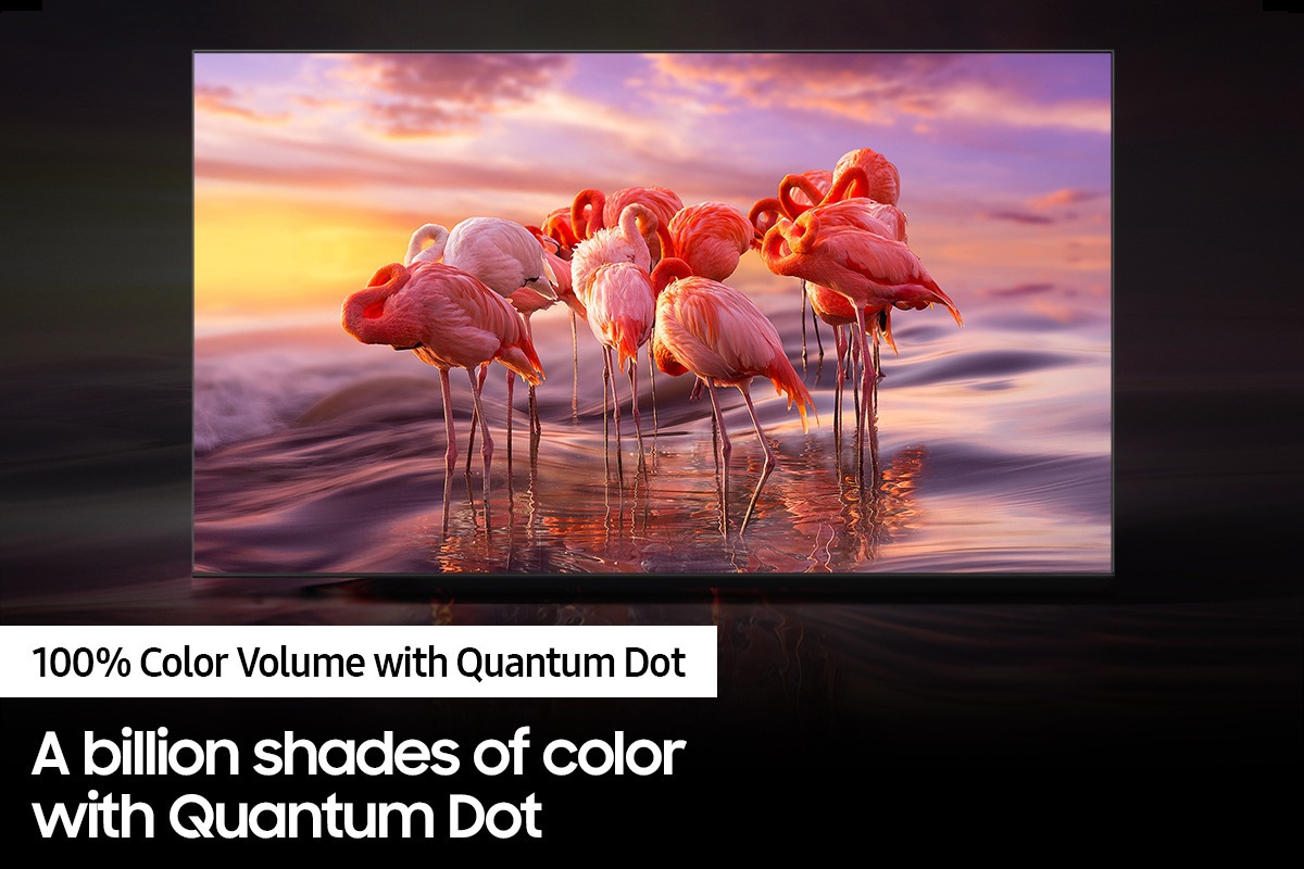 QLED TV Q60B with Color volume 100% can deliver full range of color