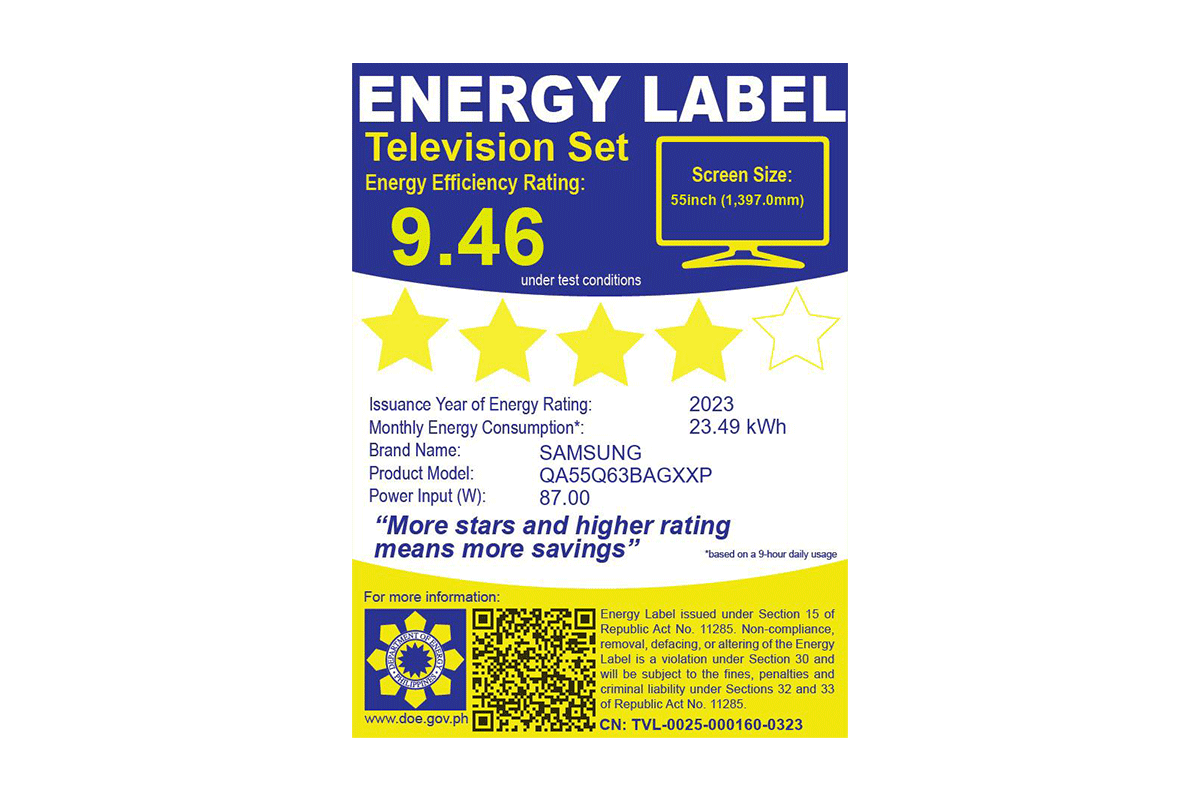 Energy Label