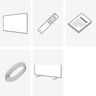 Samsung 2026 Neo QLED QN80H accessories provided