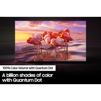 QLED TV Q60B with Color volume 100% can deliver full range of color