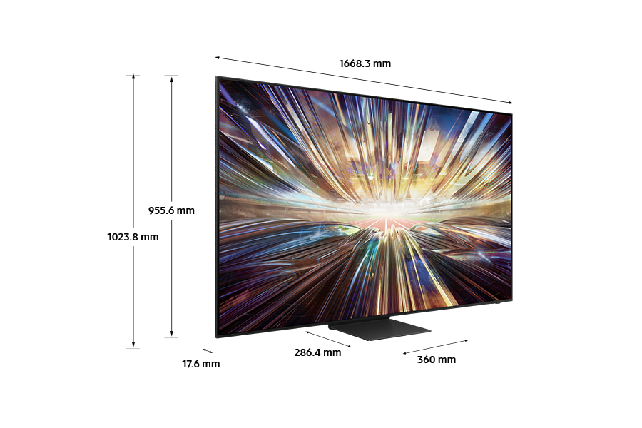 [Dímé~ñsíó~ñ óf S~ámsú~ñg Ñé~ó QLÉ~D TV (1668.3 x~ 1023.8 x 286.4) QÑ800D~ wíth~ blác~k slí~m óc s~táñd~]