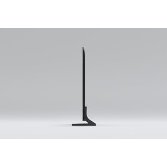 A side view of QLED is on display to show its AirSlim Design.