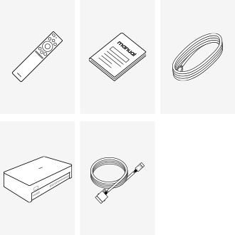 Samsung 2023 QLED 4K Q80C accessories provided include One Connect and remote control.