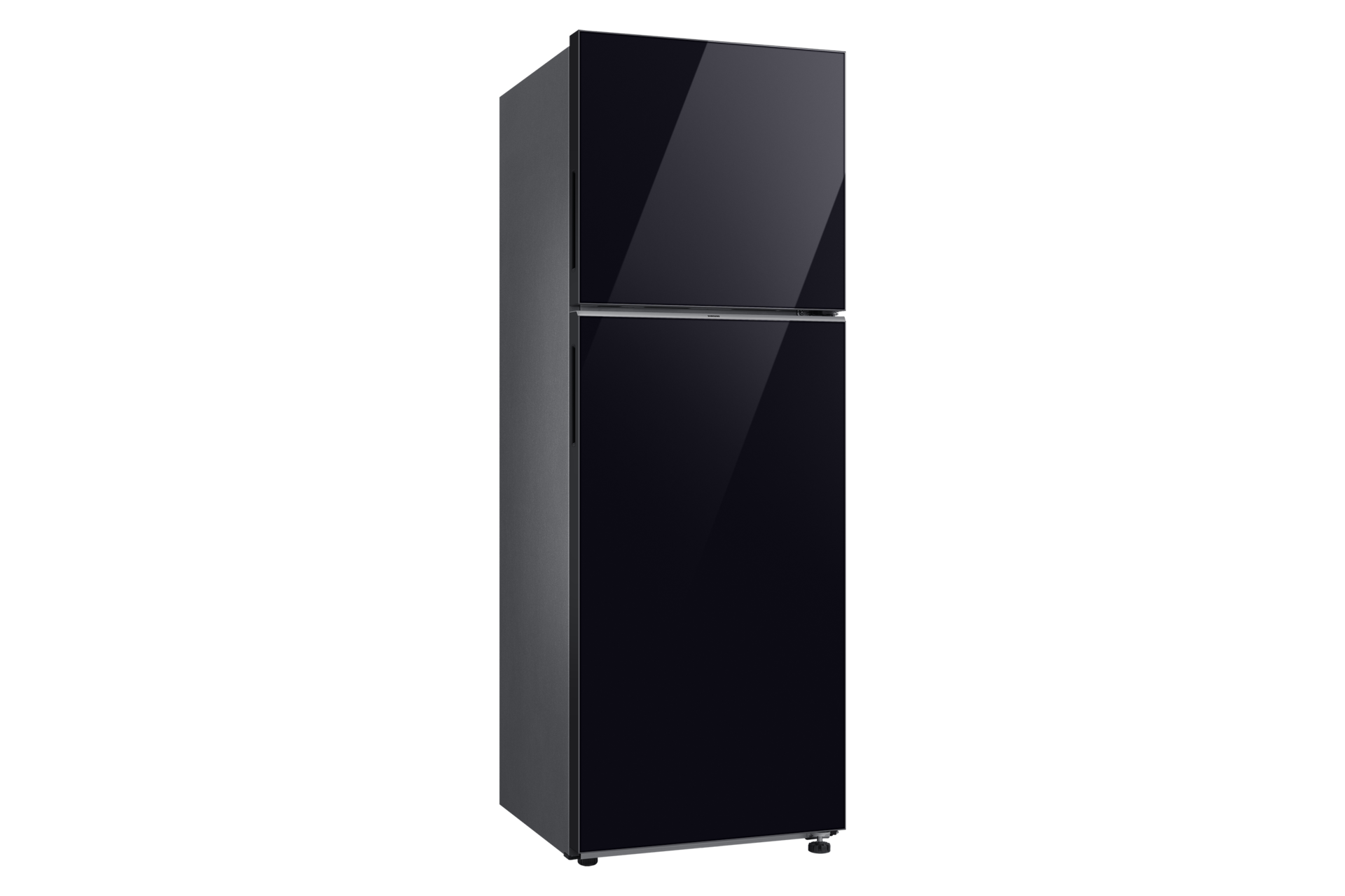 Bespoke Top Mount Freezer Refrigerator with AI Energy in Clean Black, 10.8 cu.ft