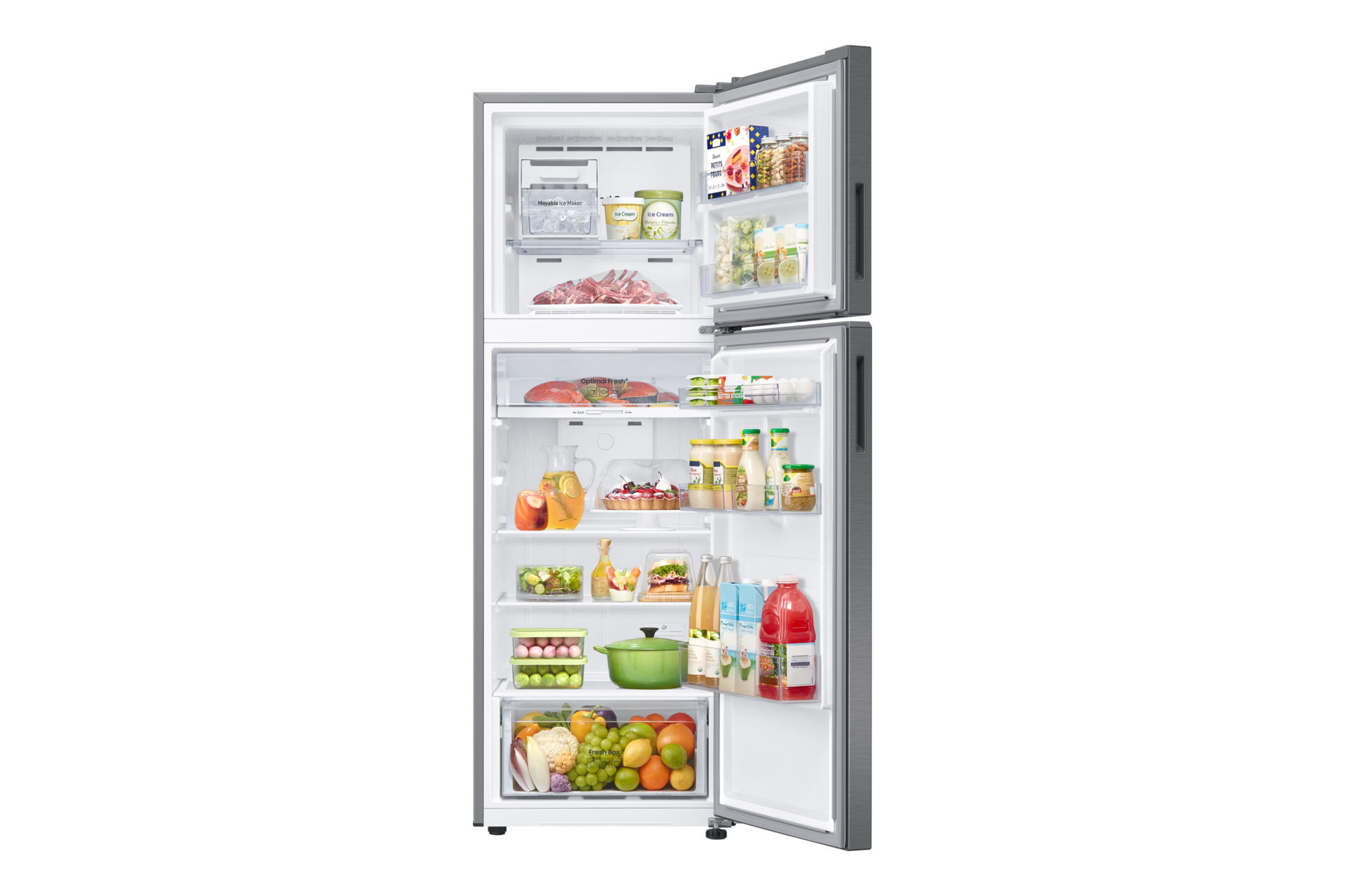 front-open-with-food Refined Inox