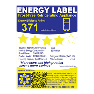 rt42cg6442b1tc energy label