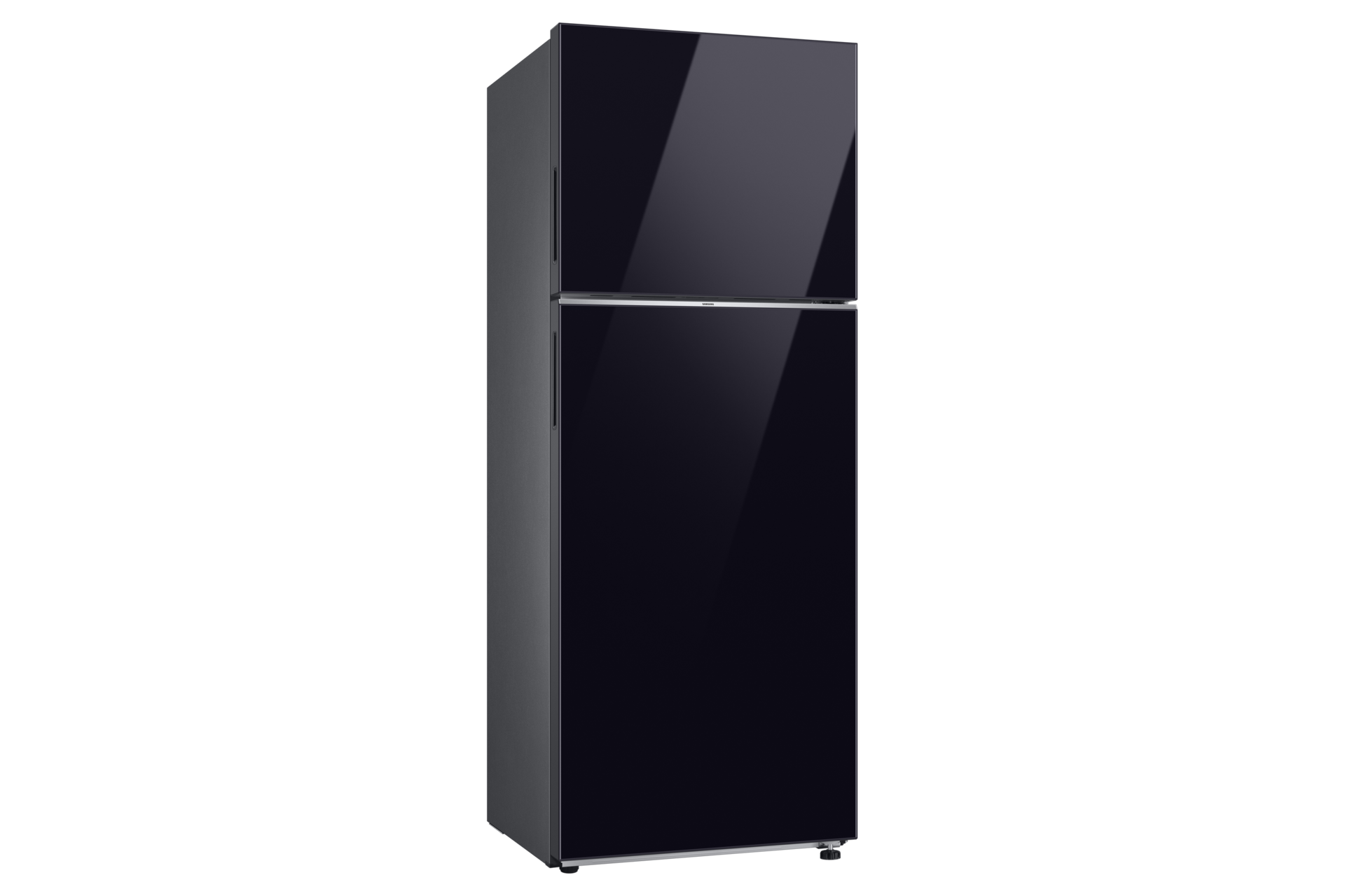 Bespoke Top Mount Freezer Refrigerator with AI Energy in Clean Black, 16.4 cu.ft