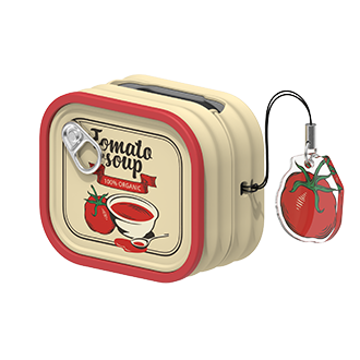 Galaxy Buds4 | Buds4 Pro Food Can Case SideOver Red 